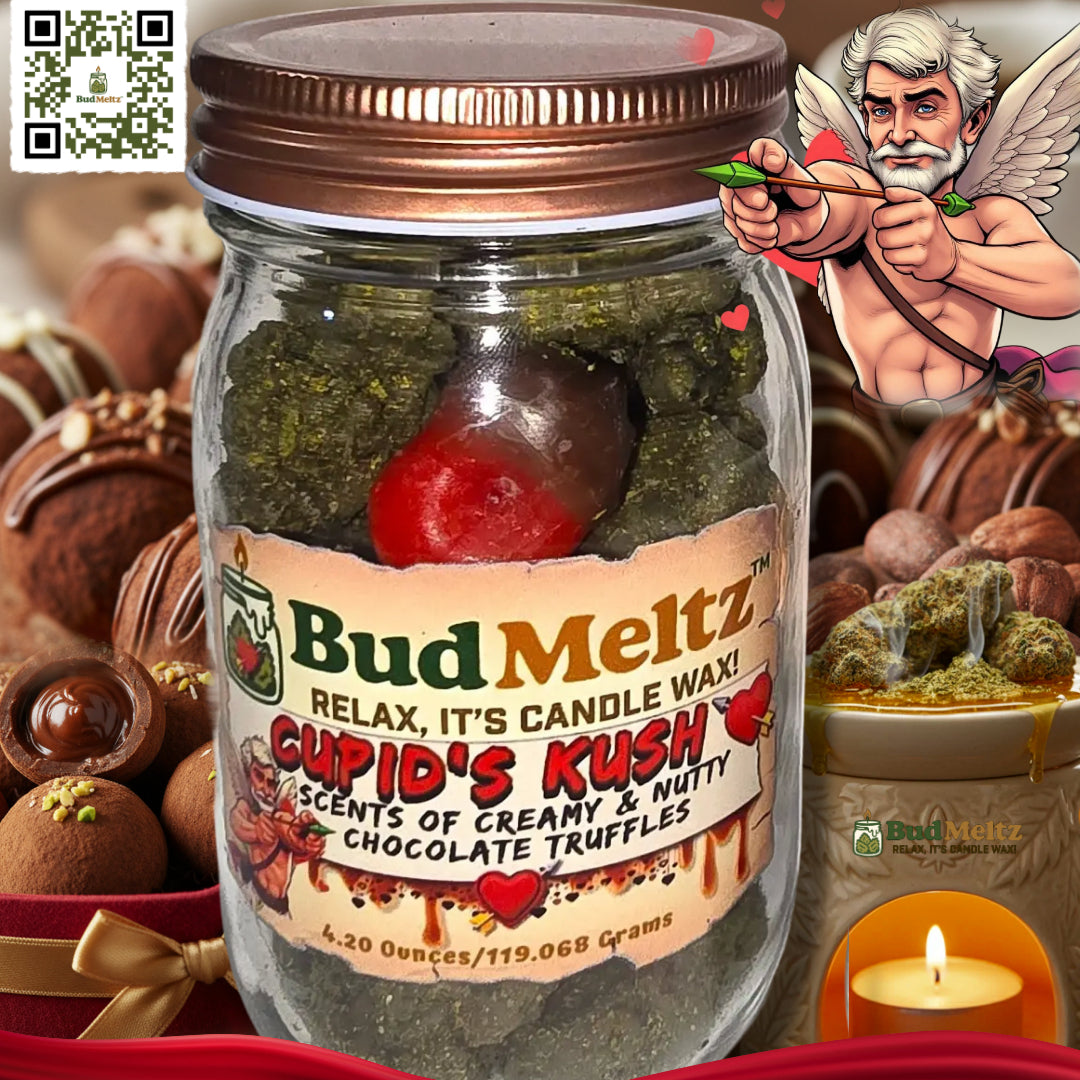Cupid's Kush Budmeltz Chocolate truffle wax melts