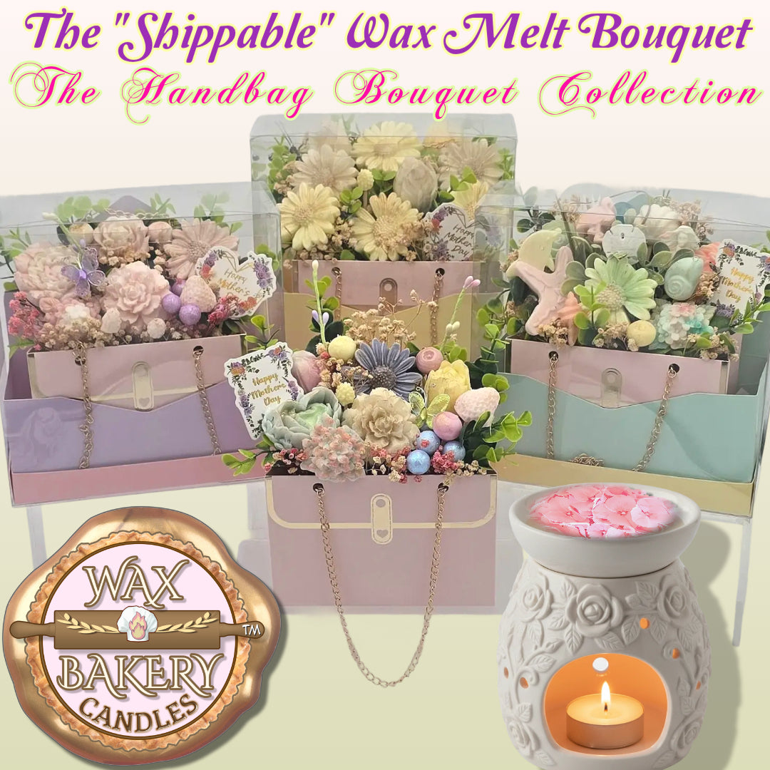 Tulips and Daisies Handbag Bouquet – Wax Bakery™ Collection