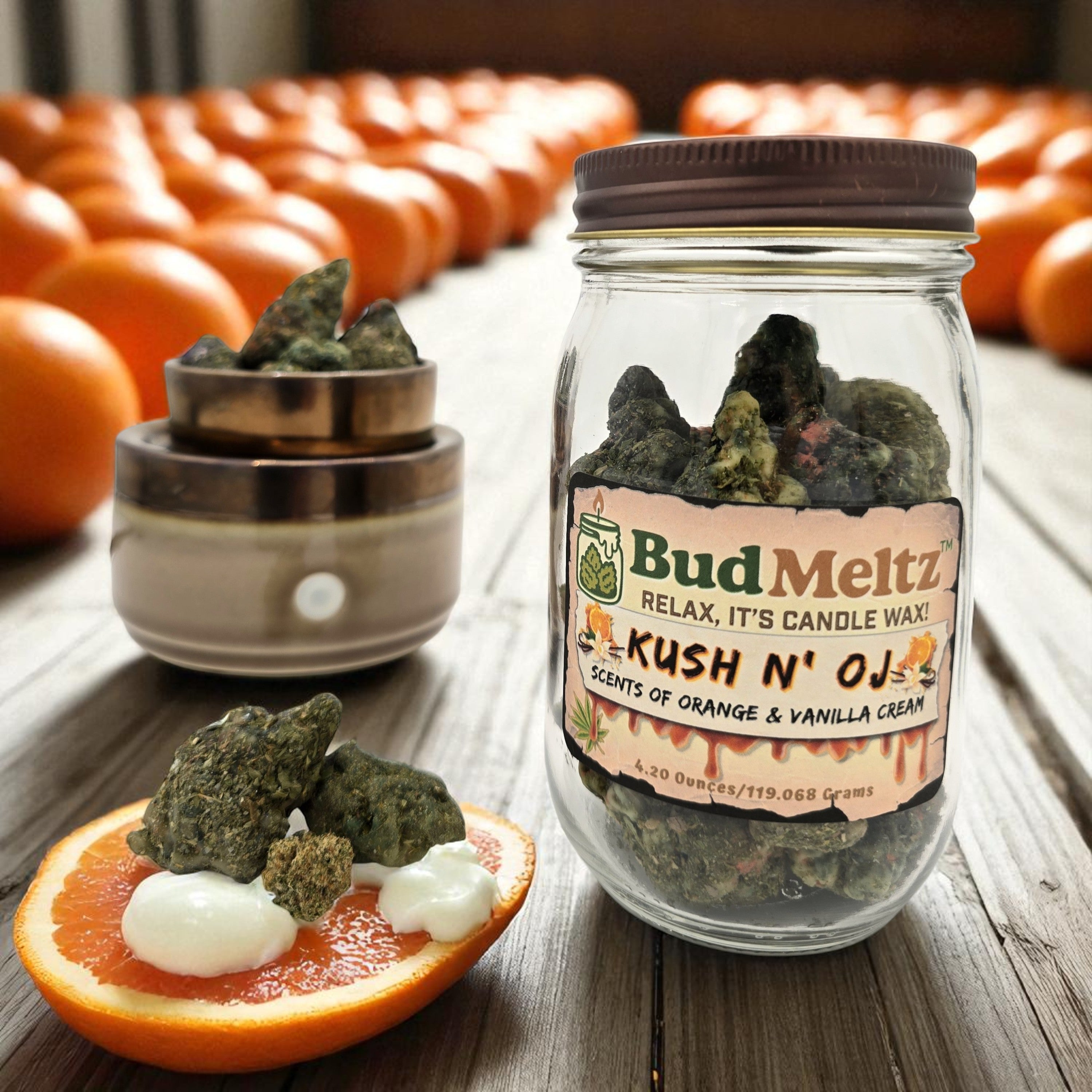 BudMeltz Wax Warmer Gift Package