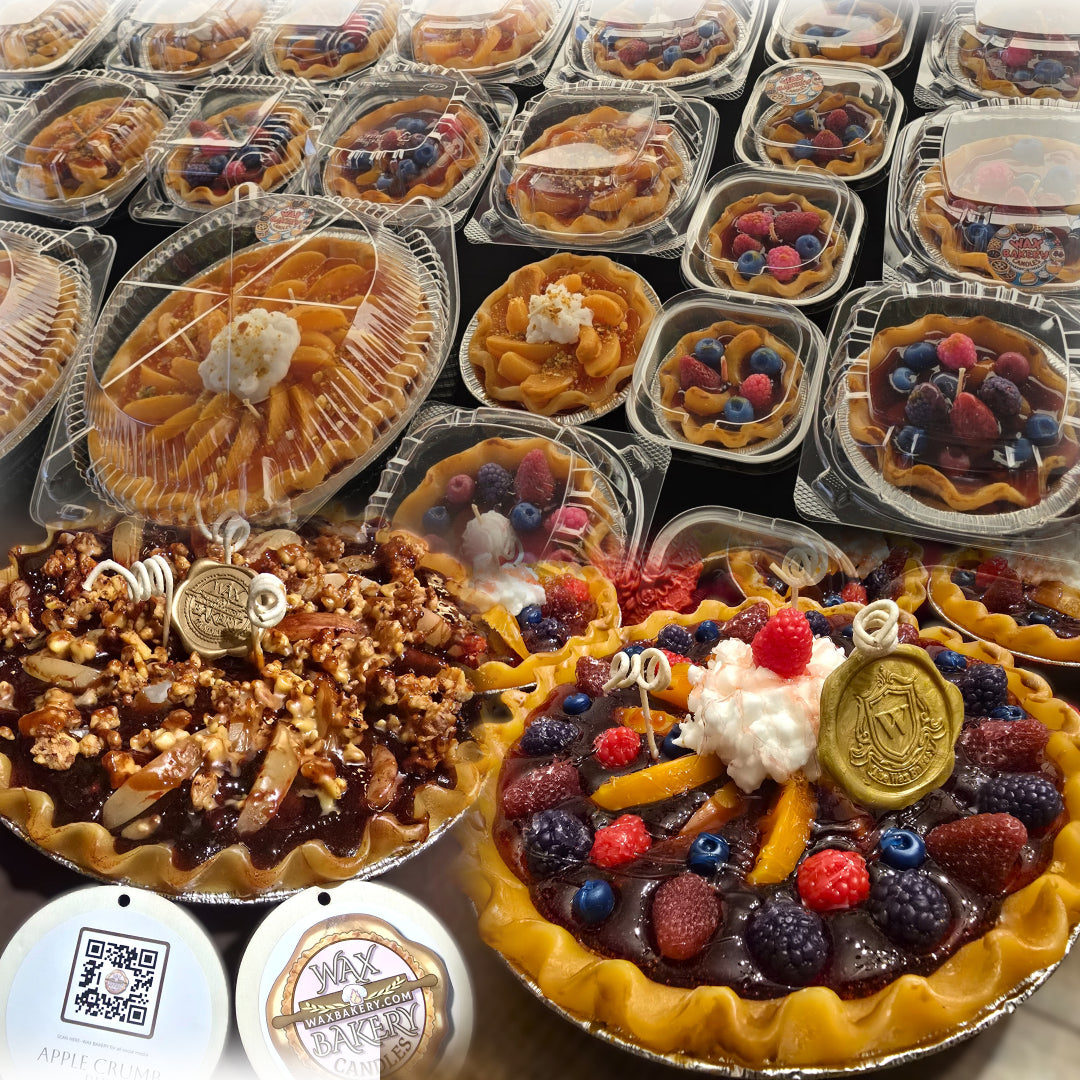 Wax Bakery Pie candle