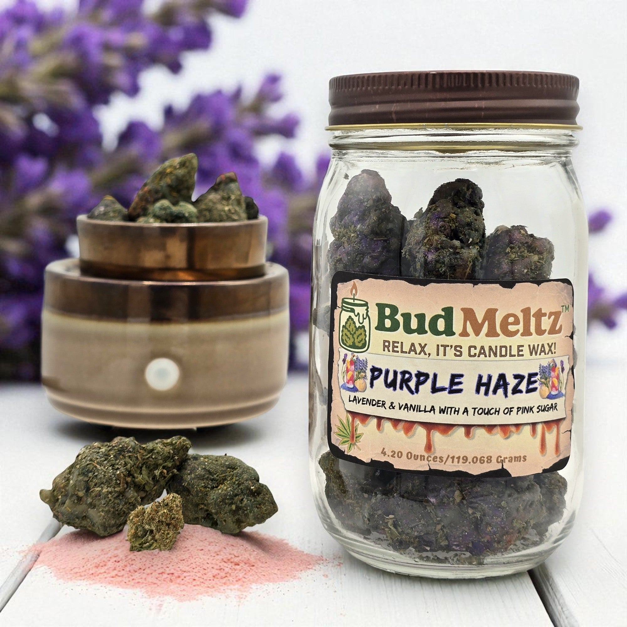 BudMeltz Wax Warmer Gift Package