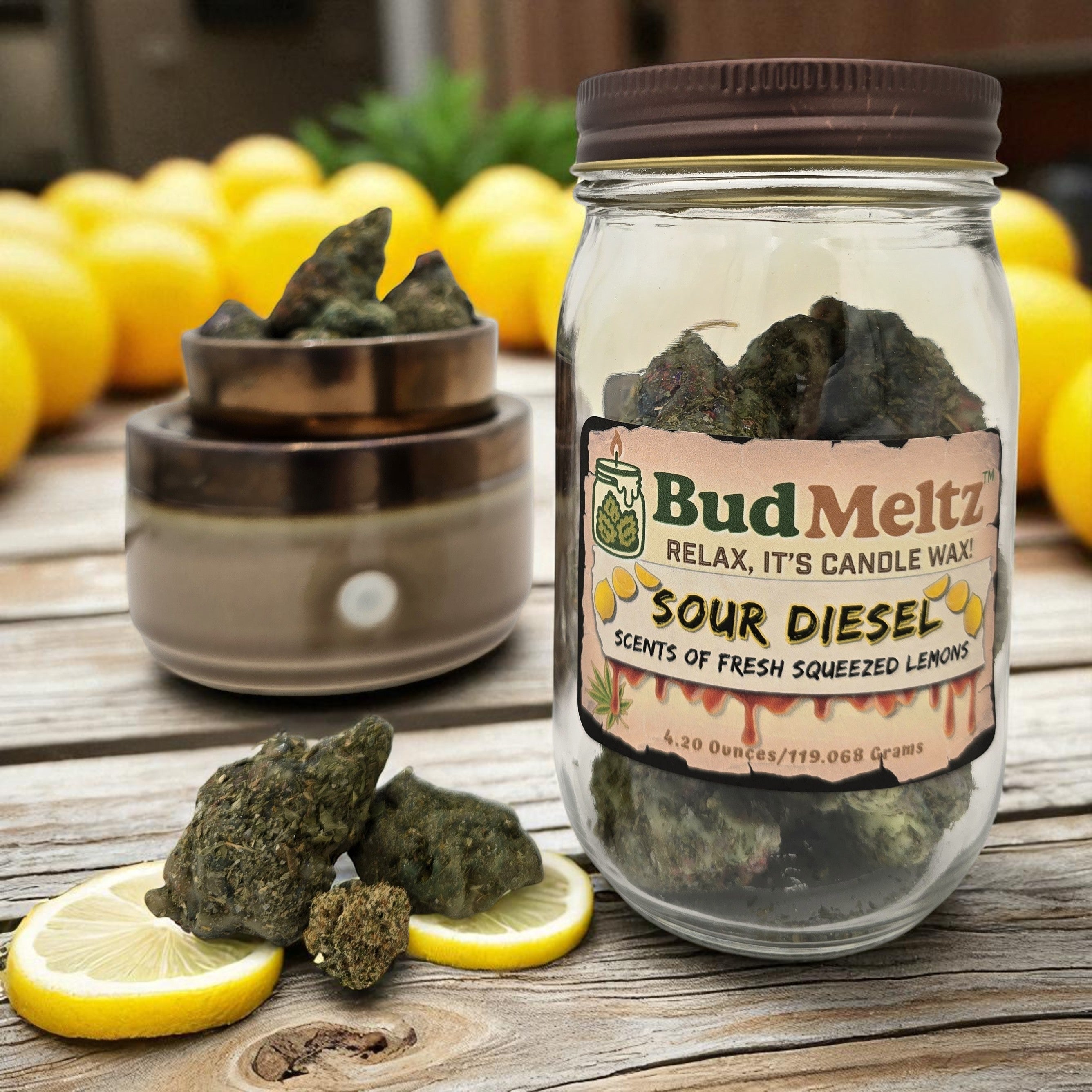 BudMeltz Wax Warmer Gift Package