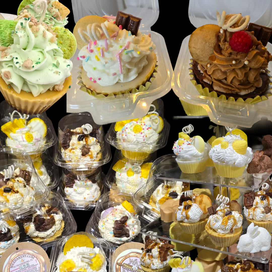 Wax Bakery cupcake candle
